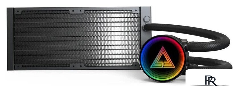 Система жидкостного охлаждения для процессора Montech LightFlow ARGB 240 (черный) - Изображение №4 — Интернет-магазин ПроЗаказ