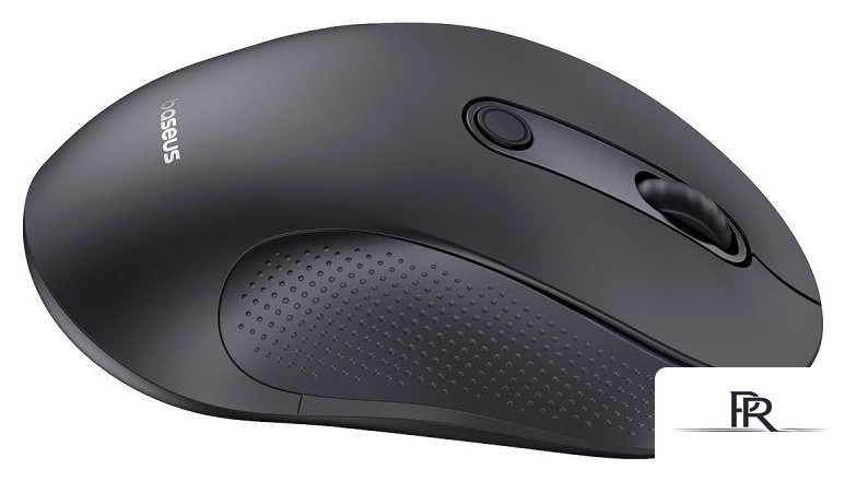 Мышь Baseus F02 Ergonomic Wireless Mouse (черный, без батарейки в комплекте) - Изображение №2 — Интернет-магазин ПроЗаказ