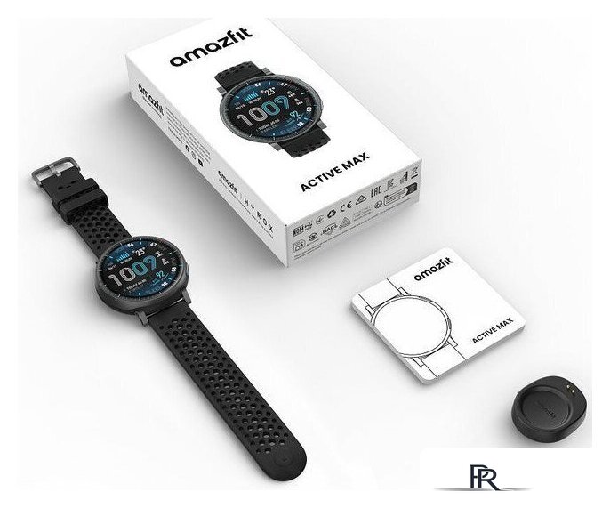Умные часы Amazfit Active Max (черный) - Изображение №2 — Интернет-магазин ПроЗаказ