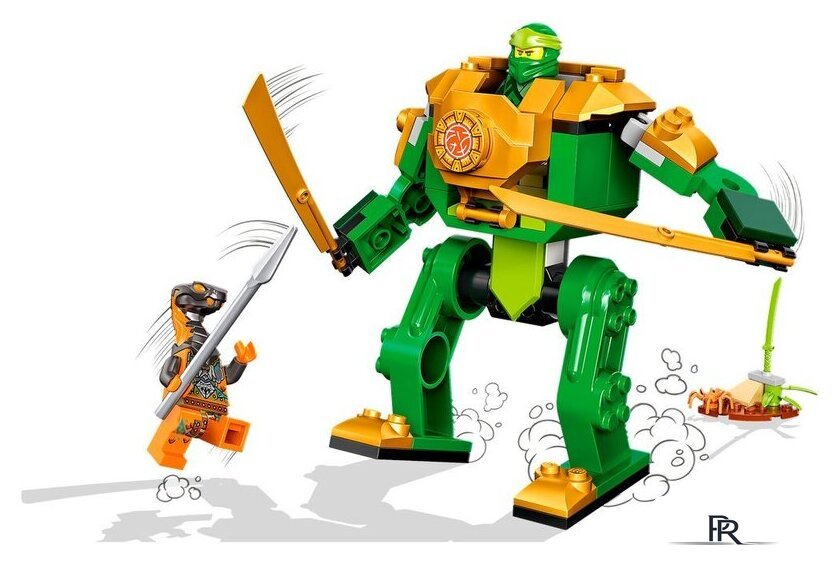 Конструктор LEGO Ninjago 71757 Робот-ниндзя Ллойда - Изображение №3 — Интернет-магазин ПроЗаказ