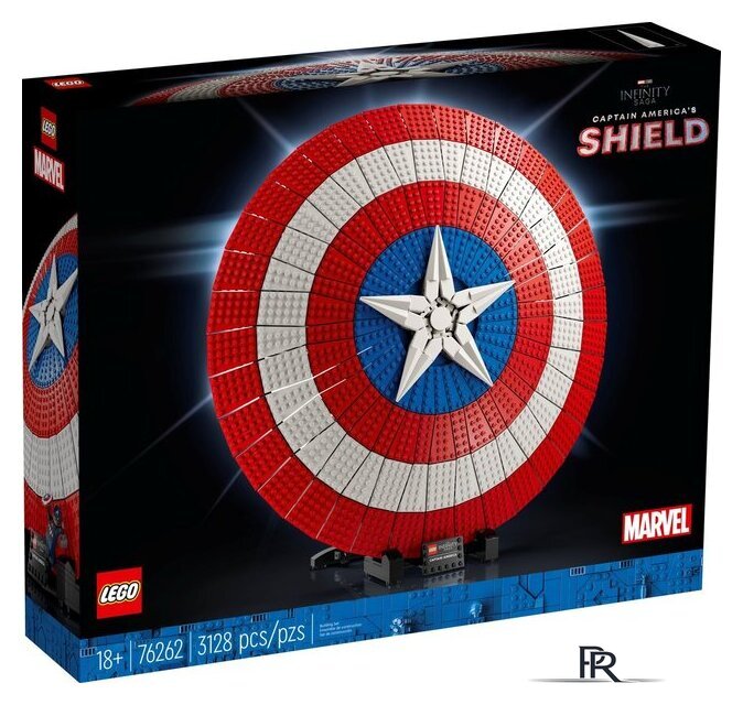 Конструктор LEGO Super Heroes Marvel 76262 Щит Капитана Америки - Изображение №1 — Интернет-магазин ПроЗаказ