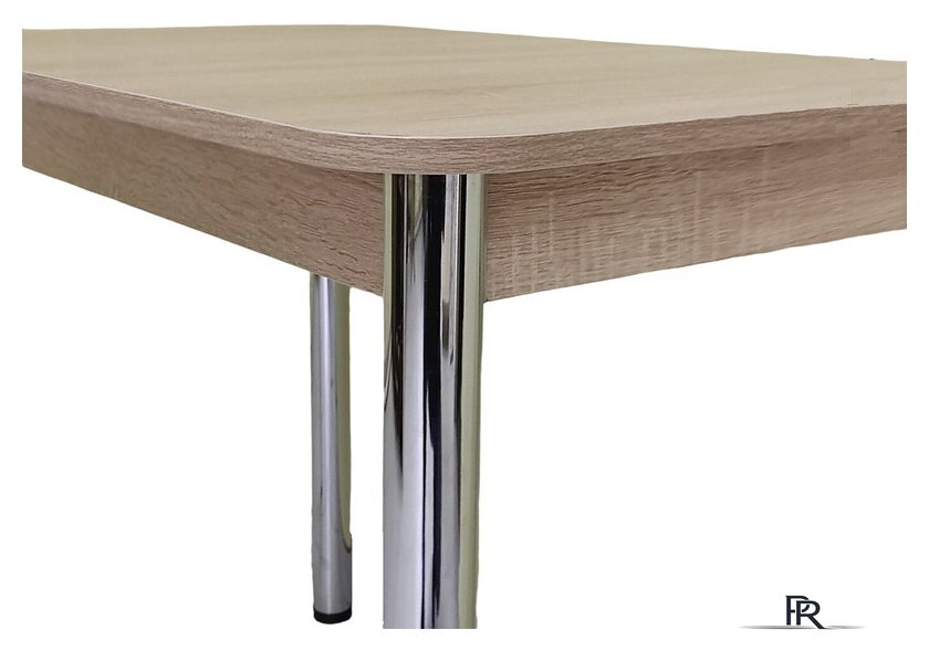 Кухонный стол СВД Юнио 100x60 009.Д2.Х (дуб сонома) - Изображение №2 — Интернет-магазин ПроЗаказ