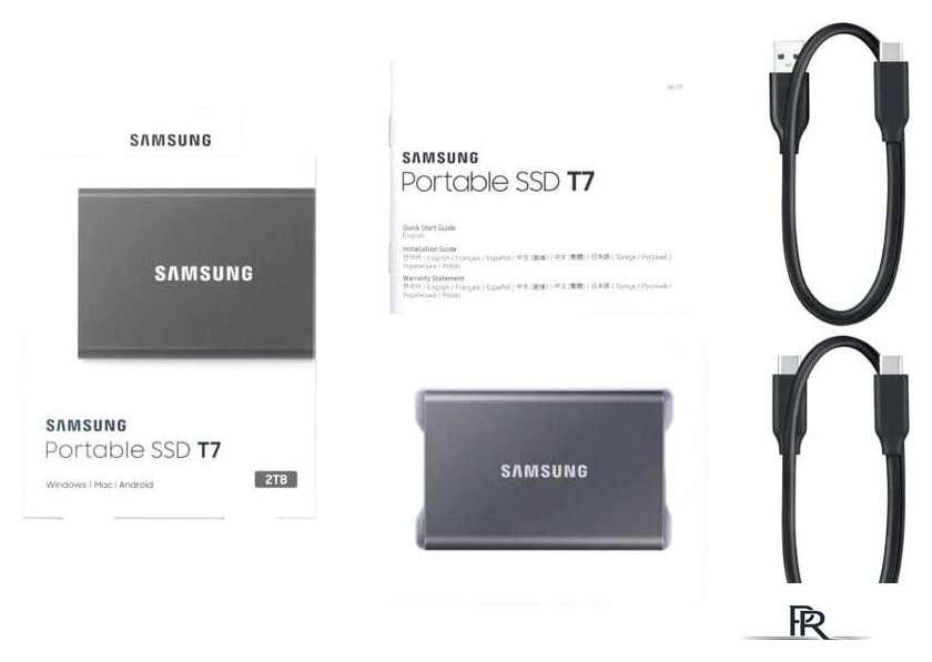 Внешний накопитель Samsung T7 2TB (серый) - Изображение №8 — Интернет-магазин ПроЗаказ