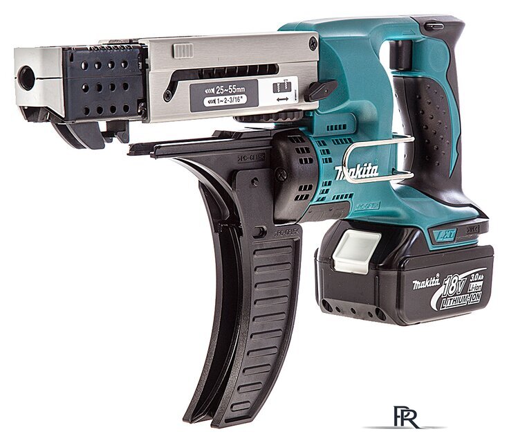 Шуруповерт для гипсокартона Makita DFR550RFE (с 2-мя АКБ, кейс) - Изображение №4 — Интернет-магазин ПроЗаказ