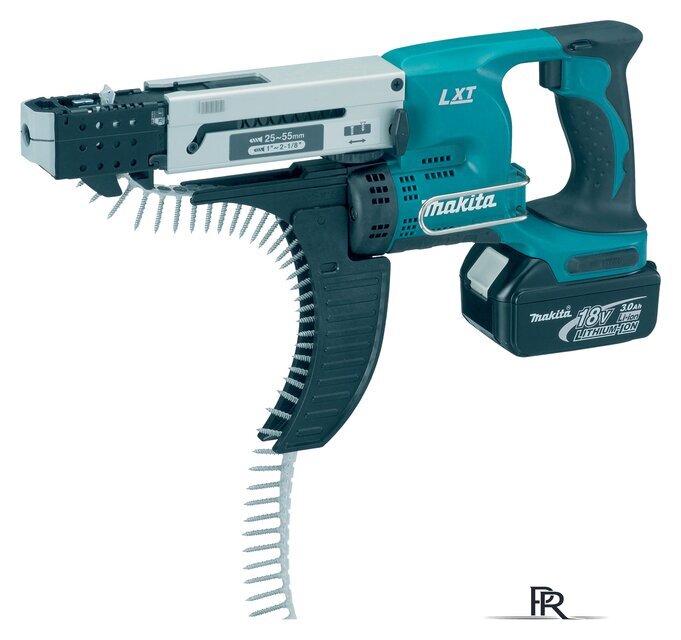 Шуруповерт для гипсокартона Makita DFR550RFE (с 2-мя АКБ, кейс) - Изображение №1 — Интернет-магазин ПроЗаказ