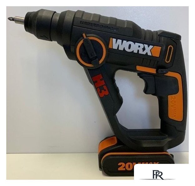 Перфоратор Worx WX390.1 (с 2-мя АКБ, кейс) - Изображение №3 — Интернет-магазин ПроЗаказ