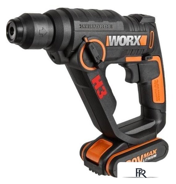 Перфоратор Worx WX390.1 (с 2-мя АКБ, кейс) - Изображение №1 — Интернет-магазин ПроЗаказ