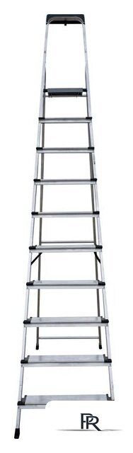 Лестница-стремянка Новая высота NV 2118 (10 ступеней) - Изображение №2 — Интернет-магазин ПроЗаказ