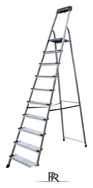 Лестница-стремянка Новая высота NV 2118 (10 ступеней) - Изображение №1 — Интернет-магазин ПроЗаказ