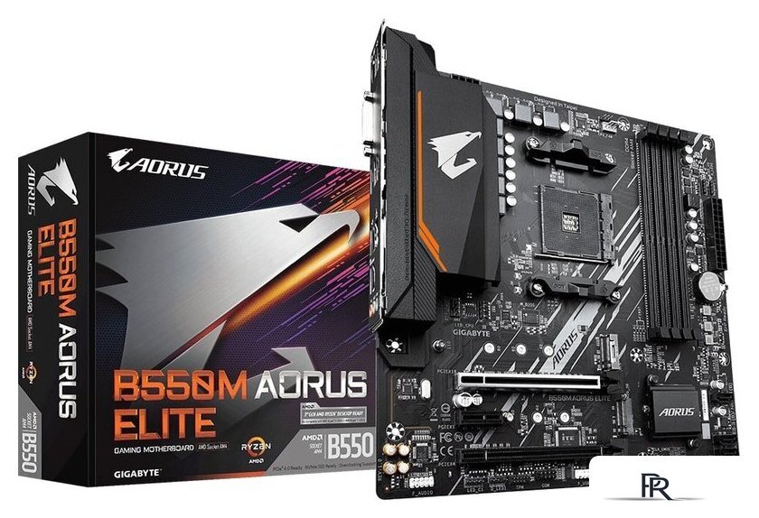 Материнская плата Gigabyte B550M Aorus Elite (rev. 1.0) - Изображение №5 — Интернет-магазин ПроЗаказ