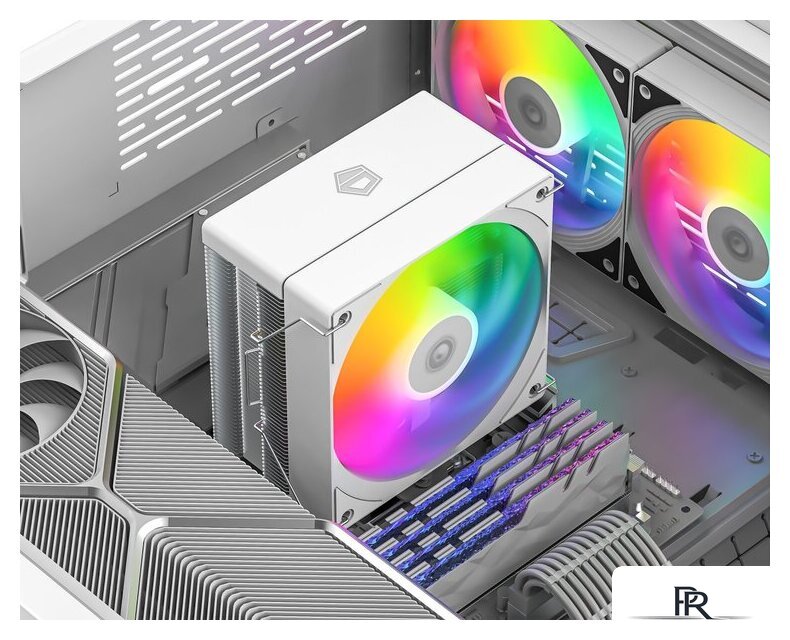 Кулер для процессора ID-Cooling SE-214-XT V2 ARGB (белый) - Изображение №14 — Интернет-магазин ПроЗаказ