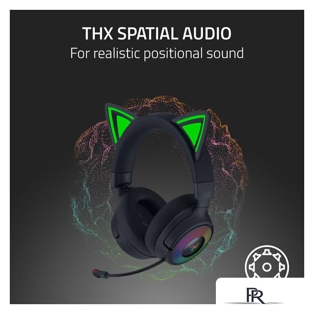 Наушники Razer Kraken Kitty V3 Pro (черный) - Изображение №9 — Интернет-магазин ПроЗаказ