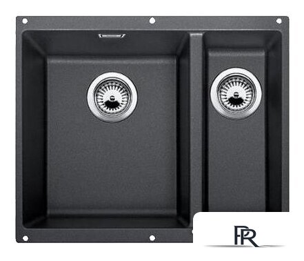 Кухонная мойка Blanco Rotan 340/160-U 523077 (антрацит) - Изображение №1 — Интернет-магазин ПроЗаказ