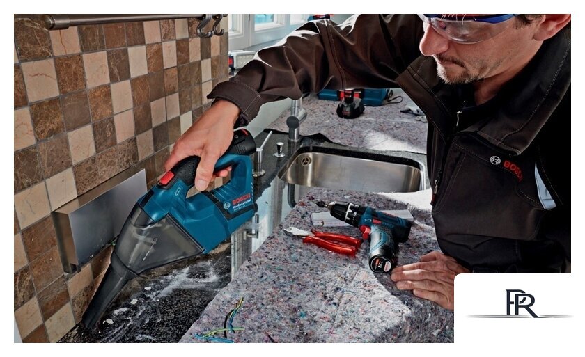 Пылесос Bosch GAS 12V Professional 0 601 9E3 000 (без аккумулятора) - Изображение №8 — Интернет-магазин ПроЗаказ