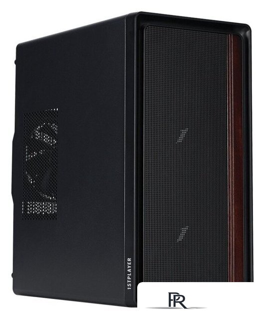 Корпус 1stPlayer WD1 WD1-BK-3F (черный) - Изображение №1 — Интернет-магазин ПроЗаказ