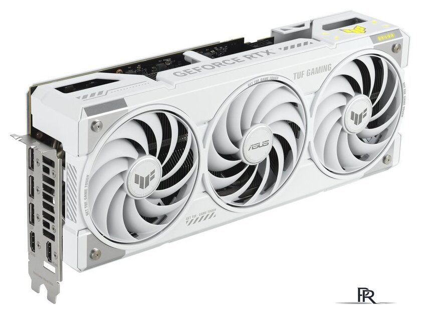 Видеокарта ASUS TUF Gaming GeForce RTX 5070 Ti 16GB GDDR7 White OC Edition TUF-RTX5070TI-O16G-WHITE-GAMING - Изображение №1 — Интернет-магазин ПроЗаказ