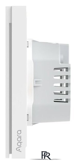 Выключатель Aqara Smart Wall Switch H1 двухклавишный без нейтрали (белый) - Изображение №2 — Интернет-магазин ПроЗаказ