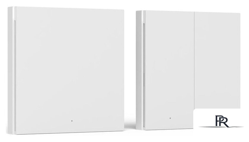 Выключатель Aqara Smart Wall Switch H1 двухклавишный без нейтрали (белый) - Изображение №5 — Интернет-магазин ПроЗаказ