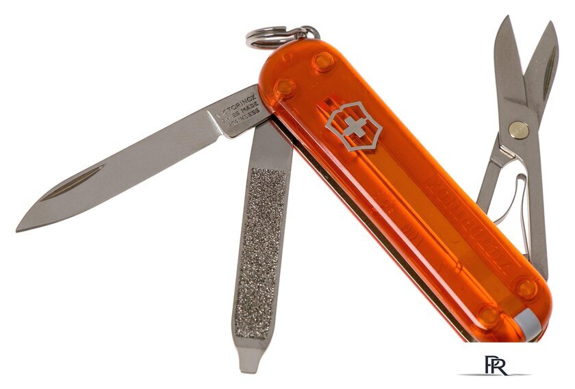 Мультитул Victorinox Classic SD Transparent (оранжевый) - Изображение №1 — Интернет-магазин ПроЗаказ