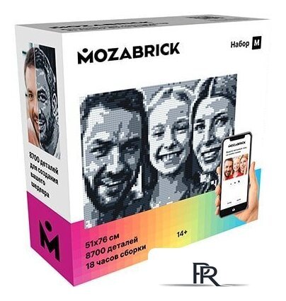 Фотоконструктор Mozabrick Фото-конструктор. Набор M 60003 - Изображение №1 — Интернет-магазин ПроЗаказ