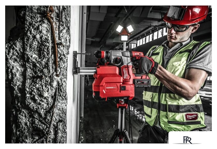 Перфоратор Milwaukee M18 BLHXMC-502X 4933499459 (с 2-мя АКБ, кейс) - Изображение №17 — Интернет-магазин ПроЗаказ