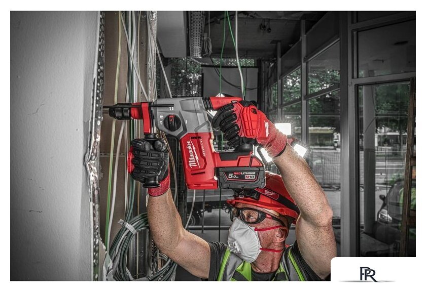 Перфоратор Milwaukee M18 BLHXMC-502X 4933499459 (с 2-мя АКБ, кейс) - Изображение №16 — Интернет-магазин ПроЗаказ