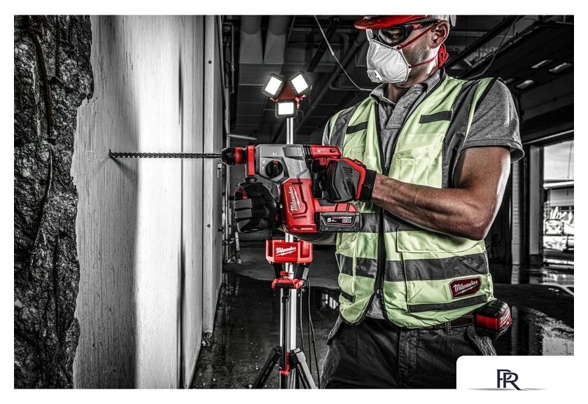 Перфоратор Milwaukee M18 BLHXMC-502X 4933499459 (с 2-мя АКБ, кейс) - Изображение №11 — Интернет-магазин ПроЗаказ