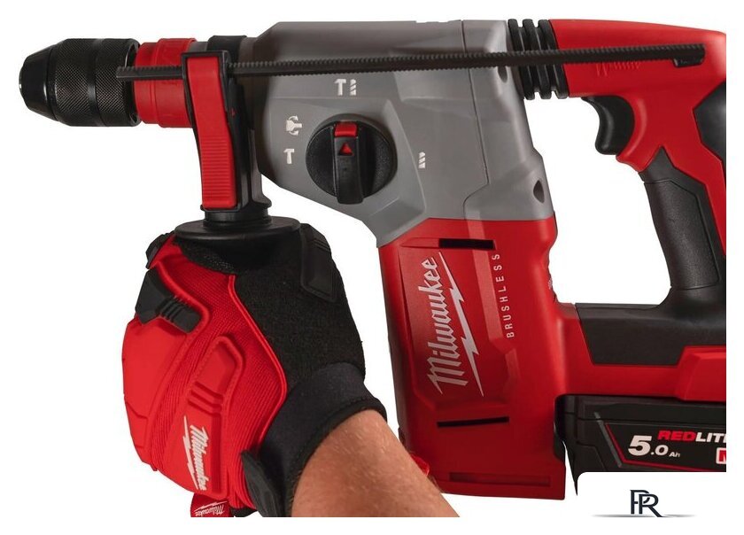 Перфоратор Milwaukee M18 BLHXMC-502X 4933499459 (с 2-мя АКБ, кейс) - Изображение №9 — Интернет-магазин ПроЗаказ