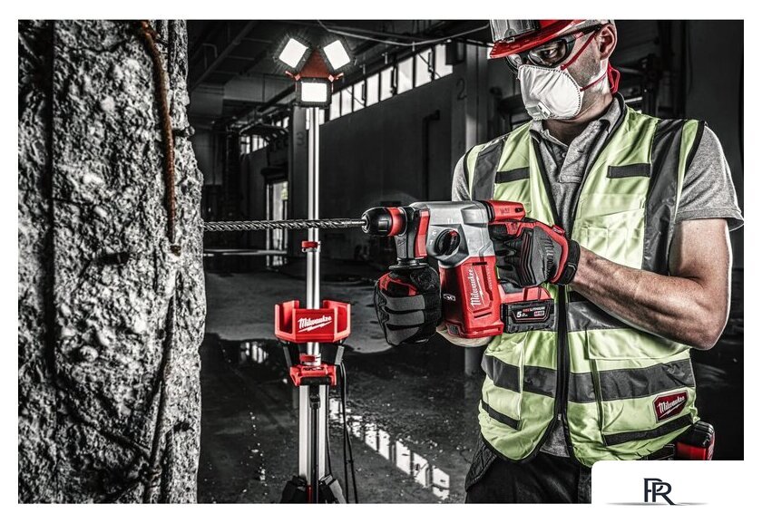 Перфоратор Milwaukee M18 BLHXMC-502X 4933499459 (с 2-мя АКБ, кейс) - Изображение №10 — Интернет-магазин ПроЗаказ