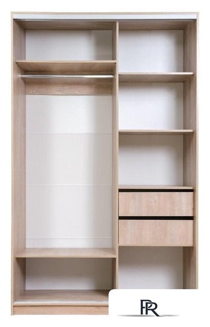 Шкаф-купе Рэйгрупп 120450 TTX Elgon РГ-06.02 (дуб торонто/хром) - Изображение №2 — Интернет-магазин ПроЗаказ