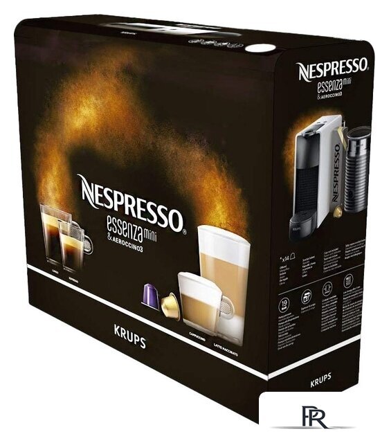 Капсульная кофеварка Krups Essenza Mini & Aeroccino 3 XN111 (белый) - Изображение №4 — Интернет-магазин ПроЗаказ