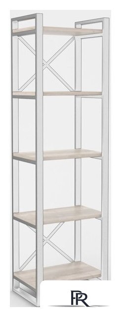 Стеллаж Hype Mebel Стандарт 80x200 (белый/древесина белая) - Изображение №1 — Интернет-магазин ПроЗаказ