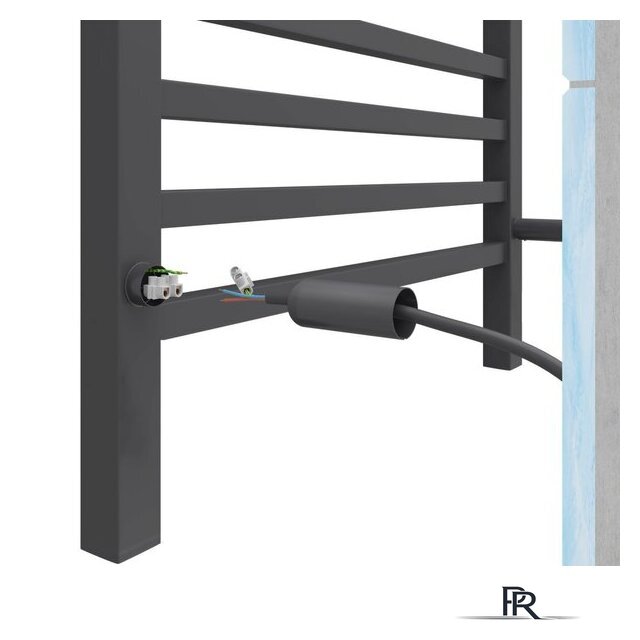 Полотенцесушитель TERMINUS Ватикан П8 500х800 (quick touch, графит) - Изображение №2 — Интернет-магазин ПроЗаказ