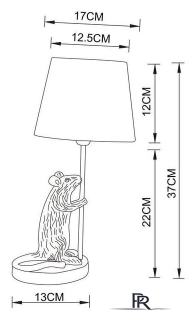 Настольная лампа Arte Lamp Gustav A4420LT-1GO - Изображение №5 — Интернет-магазин ПроЗаказ