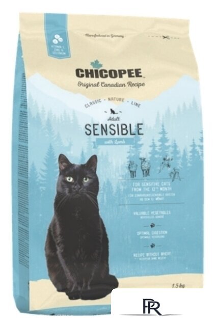 Сухой корм для кошек Chicopee CNL Sensible 15 кг - Изображение №1 — Интернет-магазин ПроЗаказ