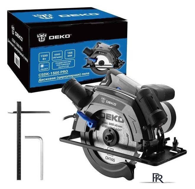 Дисковая (циркулярная) пила Deko CSDK-1500 PRO 085-1150 - Изображение №1 — Интернет-магазин ПроЗаказ