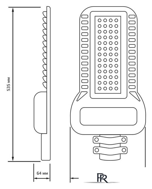 Уличный прожектор Gauss Qplus 629535320 - Изображение №4 — Интернет-магазин ПроЗаказ