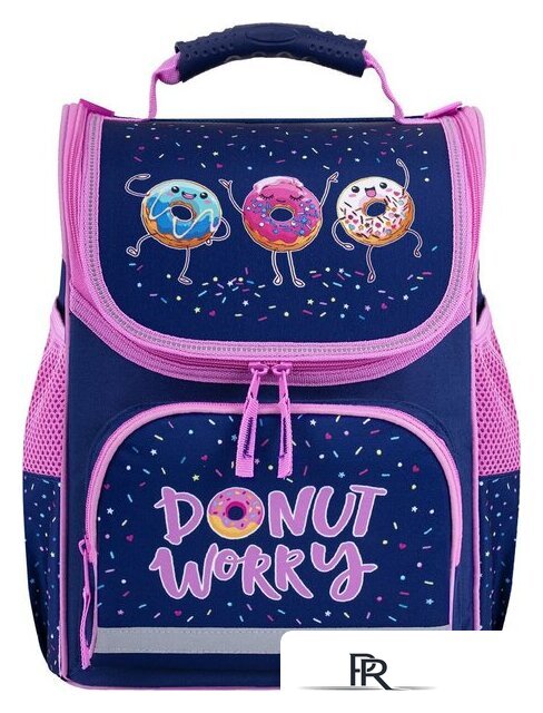Школьный рюкзак Пифагор Basic. Comic Donuts 273137 - Изображение №2 — Интернет-магазин ПроЗаказ