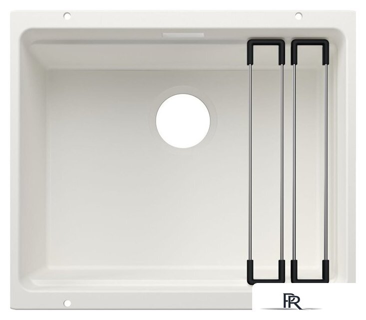 Кухонная мойка Blanco Etagon 500-U Colour 527759 (белый) - Изображение №1 — Интернет-магазин ПроЗаказ