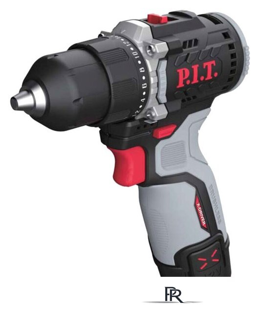Дрель-шуруповерт P.I.T. PBM12K-10B/2 (с 2-мя АКБ, кейс) - Изображение №3 — Интернет-магазин ПроЗаказ