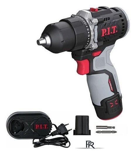 Дрель-шуруповерт P.I.T. PBM12K-10B/2 (с 2-мя АКБ, кейс) - Изображение №1 — Интернет-магазин ПроЗаказ