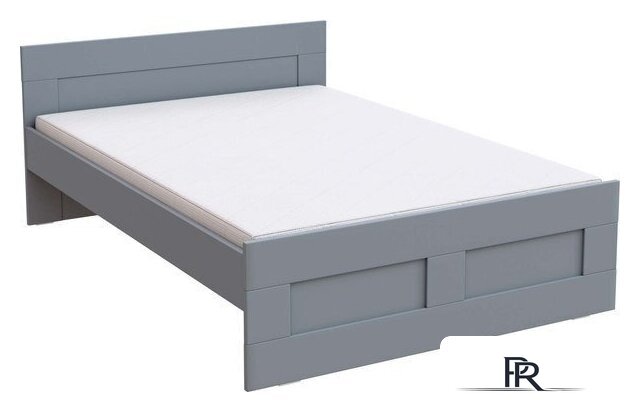 Кровать Mio Tesoro Нави 160x200 2.15.04.060.4 (серый) - Изображение №1 — Интернет-магазин ПроЗаказ