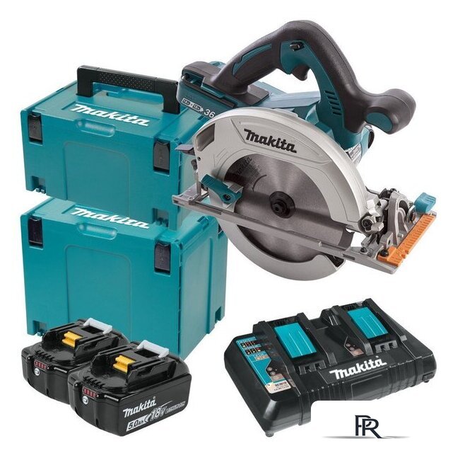 Дисковая (циркулярная) пила Makita DHS710PT2J (с 2-мя АКБ) - Изображение №1 — Интернет-магазин ПроЗаказ