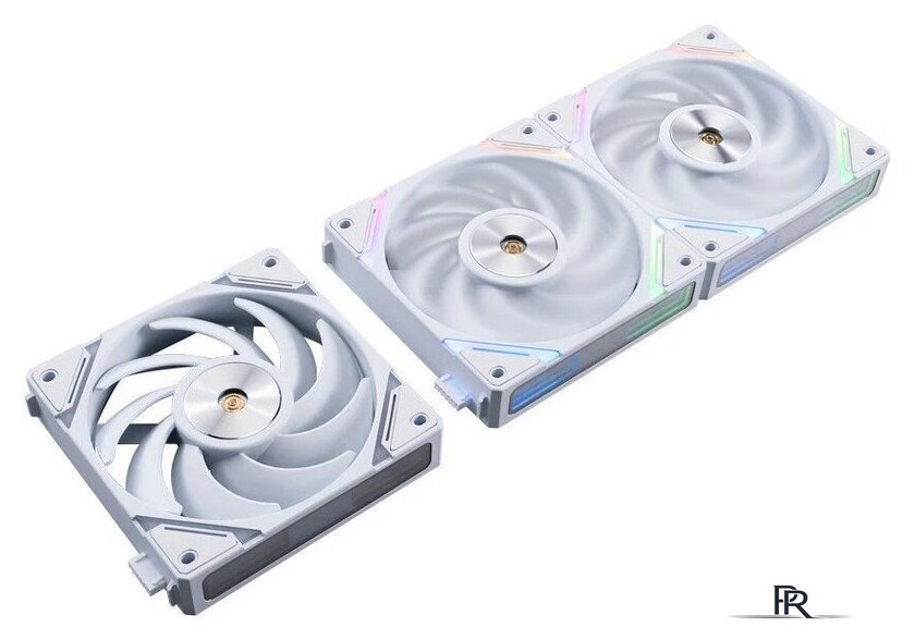 Комплект вентиляторов для корпуса 1stPlayer XF7 ARGB (3 шт, белый) - Изображение №3 — Интернет-магазин ПроЗаказ