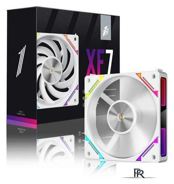 Комплект вентиляторов для корпуса 1stPlayer XF7 ARGB (3 шт, белый) - Изображение №6 — Интернет-магазин ПроЗаказ