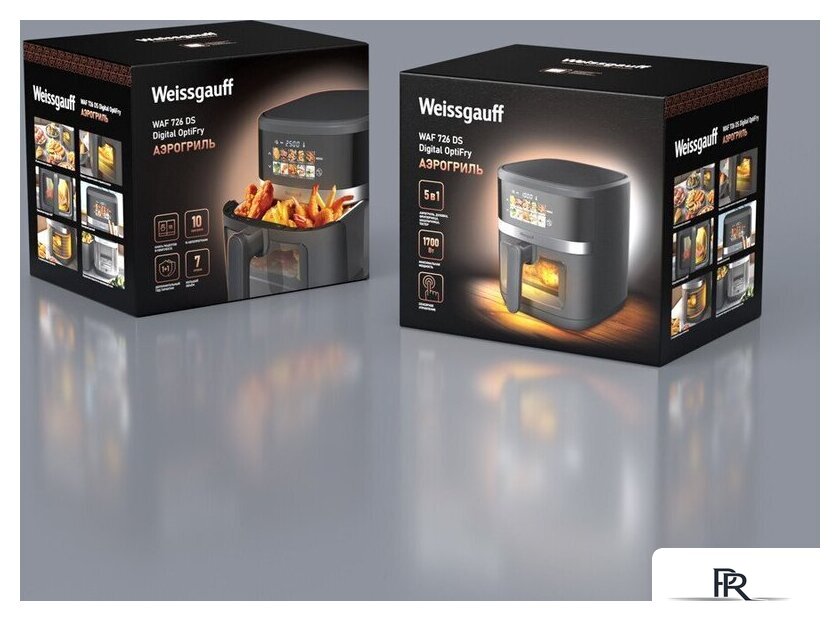 Аэрогриль (аэрофритюрница) Weissgauff WAF 726 DS Digital OptiFry - Изображение №30 — Интернет-магазин ПроЗаказ
