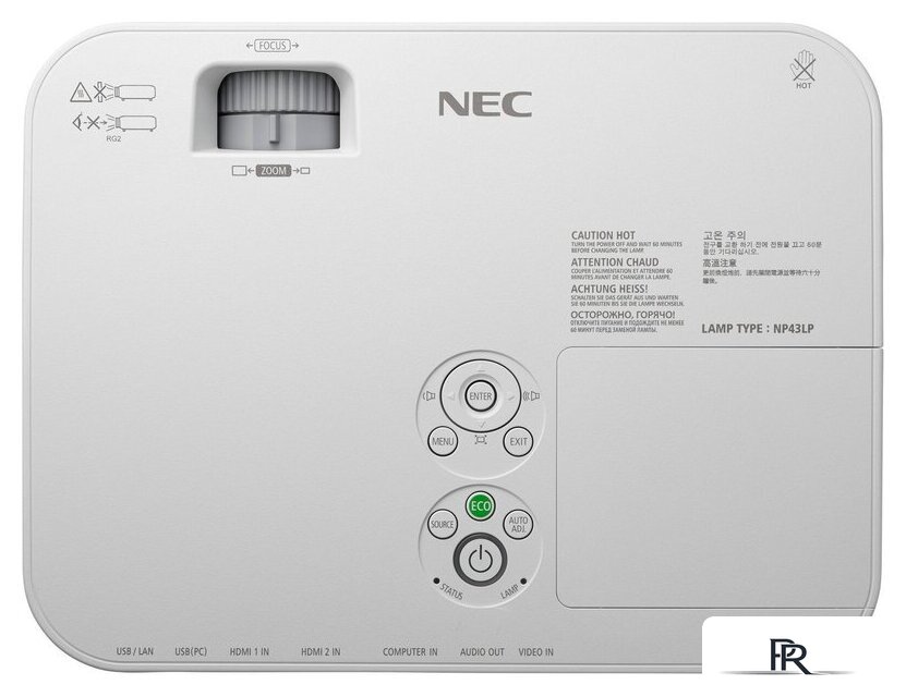 Проектор NEC ME401X - Изображение №8 — Интернет-магазин ПроЗаказ