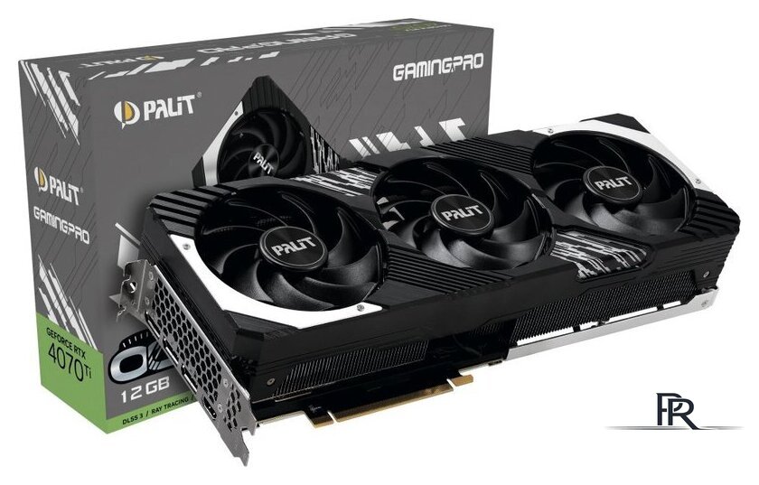 Видеокарта Palit GeForce RTX 4070 Ti GamingPro OC NED407TT19K9-1043A - Изображение №4 — Интернет-магазин ПроЗаказ