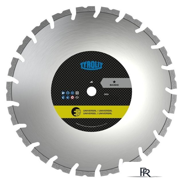 Отрезной диск алмазный  Tyrolit Basic DCU 350x3.2x25.4 34501462 - Изображение №1 — Интернет-магазин ПроЗаказ