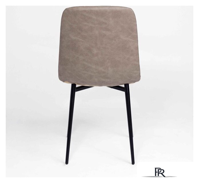 Стул Алвест AV 406-N (песочная замша Kiprus 03/черный) - Изображение №6 — Интернет-магазин ПроЗаказ